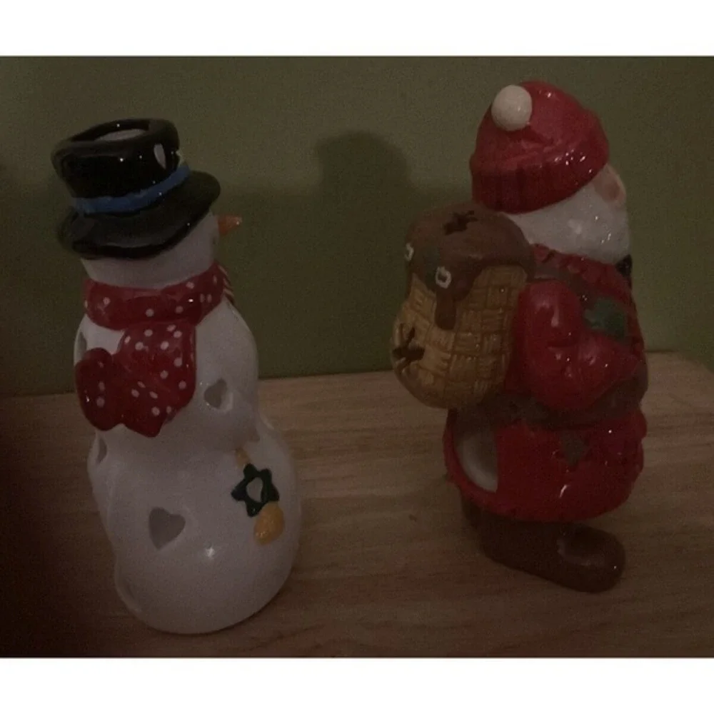 Hallmark santa snowman